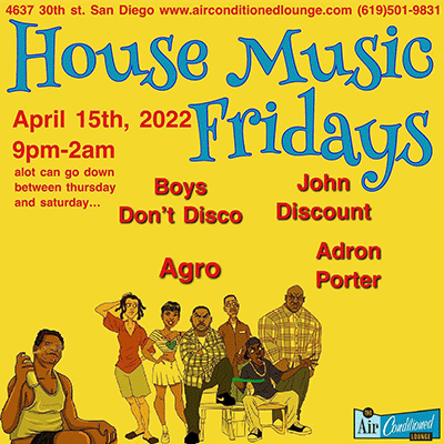 House Music Fridays - AUG 20