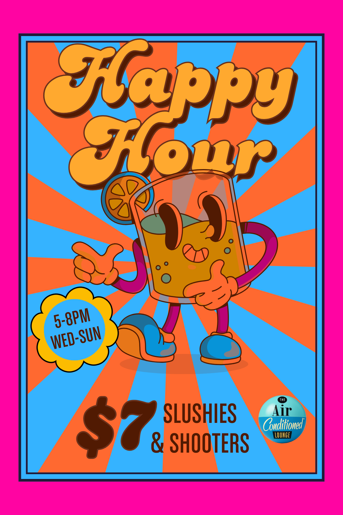 Happy Hour | Air Conditioned Lounge & Bar