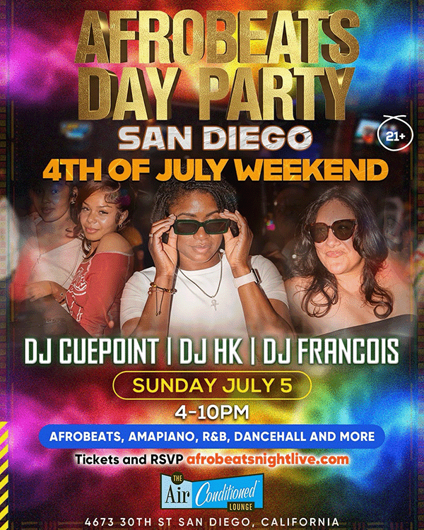 Afrobeats day party